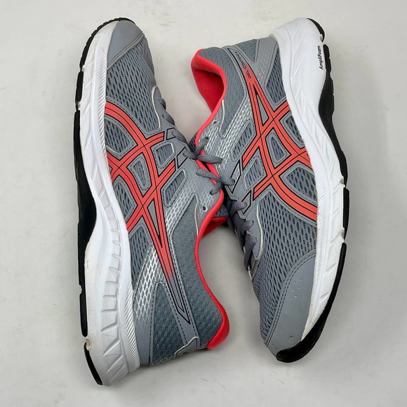 ASICS Gel Contend 8 Running Shoes Gray Pink Womens Sz 8 824:I.6.4 - Picture 10 of 14